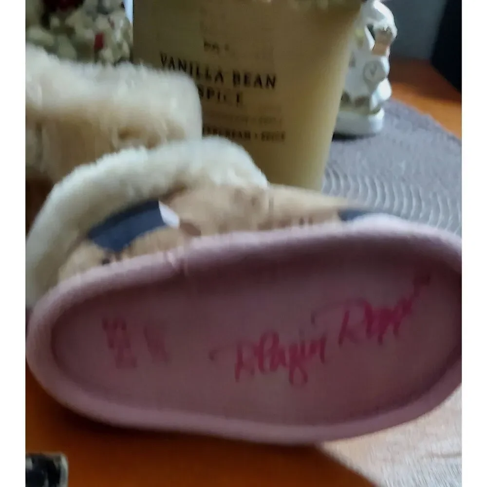 NWT MOSSY OAK CAMO BLAZING ROXX BABY SLIPPERS